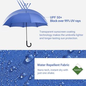 Custom Wholesale Cheap 30 Inch <b>Windproof</b> Logo Prints Big Luxury Promotional Branded Golf <b>Umbrellas</b> - Product Image 4