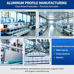 Profilé d'extrusion en aluminium de précision pour salle blanche, profil en T, étanche, pour découpe, capteur optique, MEMS, fabrication avancée, propre - Product Image 5