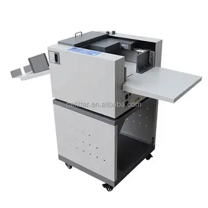 High precision air suction feeding A3 size automatic paper creasing perforating machine