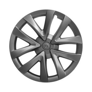 Tapacubos de Plástico de 18 Pulgadas para Tesla Model 3, Estilo Telaraña, Acabado Negro Brillante/Mate, Entrega Directa del Fabricante - Product Image 1