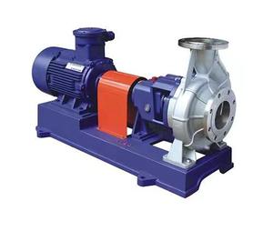 Pompe centrifuge à revêtement fluoré IHF65-50-125, anti-corrosion, résistante aux hautes températures, avec revêtement en acier, résistante au PTFE et aux acides forts - Product Image 6