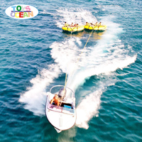 Bateau gonflable UFO Disco personnalisé pour sports nautiques, jouet aquatique pas cher, pour le ski nautique et le jet ski
