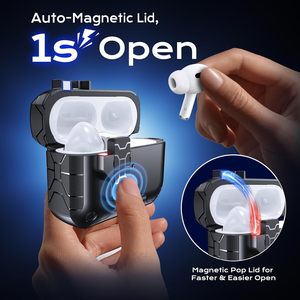 Funda Protectora Resistente para <span class=keywords><strong>AirPods</strong></span> Pro 3 2025, Cubierta Protectora de Cuerpo Completo de Lujo para <span class=keywords><strong>Airpods</strong></span> Pro 3, Funda a Prueba de Golpes - Product Image 5