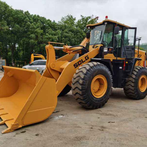 Chargeuse sur pneus d'occasion SDLG LG956L 6 tonnes de marque chinoise de premier plan avec moteur pour la construction et l'exploitation minière - Product Image 3