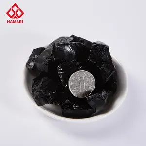 High Quality Black Glass Stone For Landscape Interior And Exterior Decoration Manufacturers Wholesale