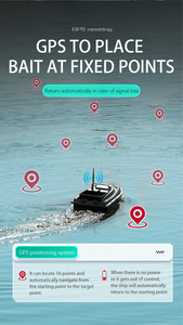 <span class=keywords><strong>Bateau</strong></span> à appâts de pêche GPS haute précision <span class=keywords><strong>pour</strong></span> <span class=keywords><strong>la</strong></span> pêche en <span class=keywords><strong>mer</strong></span> d'Amérique du Sud avec lancer automatique d'appâts et télécommande - Product Image 3