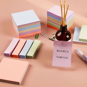 4 blocs de notes autocollantes de 400 feuilles, 19*76 mm, faciles à modifier, en papier offset, pour étudiants, bureau ou usage domestique - Product Image 4