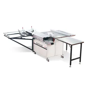 Multifunctional High-power Woodworking Small Dust free folding portable precision sliding table saw with rocker arm