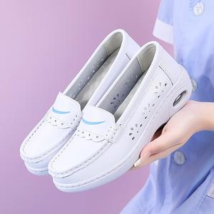 Bianco antistatico PU <span class=keywords><strong>ESD</strong></span> Clean Room scarpe impermeabili S2 infermiere medico scarpe antinfortunistiche punta in acciaio vera pelle cucina infermiere medico - Product Image 5