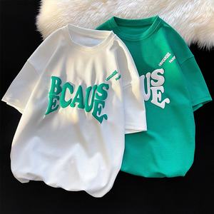 Custom High Quality Sample Oversized Heavyweight 100% Cotton Puff Print <b>t</b> <b>Shirts</b> - Product Image 1