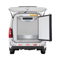 Camion frigorifique électrique Wuling haute efficacité grande capacité 41,86 kWh, châssis en acier, 2 places, batterie CATL, véhicule utilitaire électrique, autonomie 201-300 km