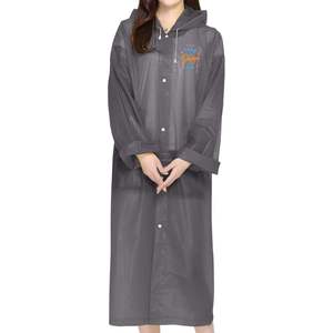 Personnalisé 10PS EVA Veste de Pluie pour Poncho Imperméable Coupe-Vent Adulte Imperméable Cordon Capuche Simple Réutilisable Couleur Impression - Product Image 6