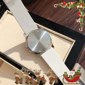 Reloj Mecánico Automático Blanco Personalizado de Alta Calidad con Correa de Goma, Esfera Blanca y Bisel con Diamantes para Mujer - Product Image 6