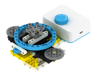 My Robot Time Tech Bricks - Jouet STEM compatible avec télécommande - Ensemble de jeu CodeSpark - Batterie rechargeable - Plug & Play - Sans code - Breveté