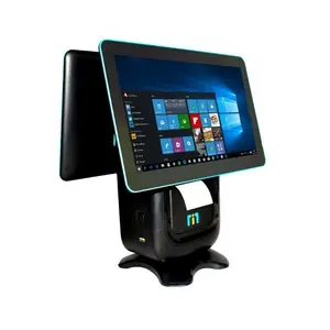 Android Pos 14.1 Zoll Point-of-Sales-Systeme kapazitiver Touchscreen All-in-One-Restaurant Beleg drucker Abrechnung POS-Maschine