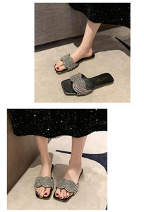 Sandales, pantoufles et claquettes pour femmes, dames, femmes, à talons, pour la maison, l'hôtel, l'intérieur, la plage, sandales moelleuses de créateur, pantoufles pour hommes - Product Image 6