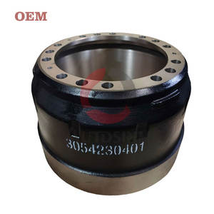 Tambour de frein d'essieu 1075306 16T 20T 24T pour camion et <span class=keywords><strong>remorque</strong></span>, pièces de rechange robustes de haute qualité à bon prix - Product Image 6
