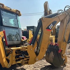 Chargeuse pelleteuse d'occasion CAT 420F2 Charge nominale de 7 tonnes avec pompe pour travaux de construction Livraison rapide - Product Image 4