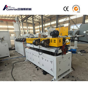 Extrusora de tubo corrugado de pared simple corrugado Flexible PPR de segunda <span class=keywords><strong>mano</strong></span>, máquina para fabricar PE, nuevo rodamiento de Motor de tornillo - Product Image 6