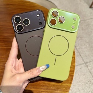 Funda de Silicona Líquida de Lujo para Teléfono Móvil, Venta al Por Mayor, para iPhone 17 Pro Max, Color Sólido, Antigolpes - Product Image 4