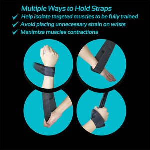 Ensemble de cordes de résistance pour entraînement de tirage vertical, sangle de yoga noire, accessoires de fitness et d'exercice - Product Image 2