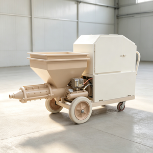 <span class=keywords><strong>Pistolet</strong></span> à mortier pneumatique portatif pour plâtrage mural, machine à projeter le stuc à 4 jets - Product Image 4