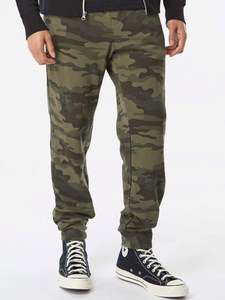 Pantalons de jogging unisexes en molleton mi-lourd camouflage personnalisé, respirant, imprimé par transfert thermique, bas élastique, pantalons de survêtement pour la course à pied - Product Image 6