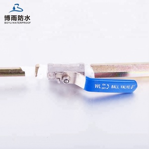 Tubería de inyección de acero y válvula de bola con interruptor de encendido/apagado para piezas de máquina de inyección de lechada - Product Image 3