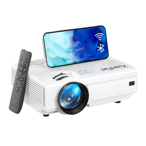 Proyektor WiFi 4K Siap Pakai 720P Mendukung 3D Desain Portabel untuk Home Theater Gaming 1000 Lumens Speaker Terintegrasi Perlengkapan Film Luar Ruangan - Product Image 1