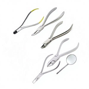 Pince orthodontique en acier inoxydable de qualité supérieure, coupe-fil dur, outil de laboratoire pour la pliage de fils d'arc dentaire - Product Image 1
