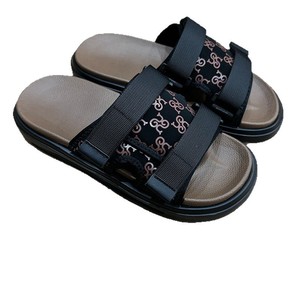 Sandales décontractées légères et respirantes pour hommes, style ethnique, antidérapantes, à bout ouvert, en <span class=keywords><strong>feutre</strong></span>, <span class=keywords><strong>semelle</strong></span> intermédiaire en EVA - Product Image 2
