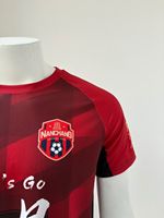 Vêtements de sport athlétiques 100% polyester, imprimés en sérigraphie, tricotés, légers, respirants, pour marathon, course à pied, t-shirts personnalisés avec logo