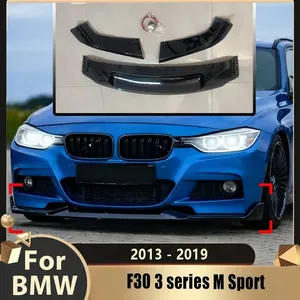 Pour F30 340i 335i 330d 325d 320i 328i M Sport 2013-2019 Style Spoiler de pare-chocs avant Diffuseur Kits carrosserie - Product Image 1