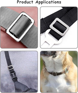 Glissière réglable en acier inoxydable <span class=keywords><strong>pour</strong></span> sangle, accessoire de verrouillage <span class=keywords><strong>pour</strong></span> vêtements, sacs à main et sacs - Product Image 5