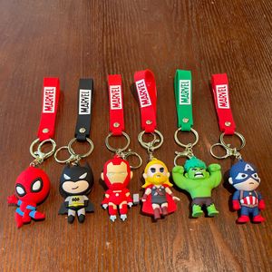 Llavero de los Vengadores de Marvel, Spider-Man, <span class=keywords><strong>Hulk</strong></span>, Decoración <span class=keywords><strong>para</strong></span> Mochila, <span class=keywords><strong>Pequeño</strong></span> Regalo al por Mayor - Product Image 1