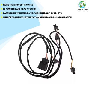 5 G0971095J Kabelbaum kabel für PDC-Sensor mit Front stoßstange für Golf MK7 2013-2024, schwarzer ABS-Ersatzteil OEM - Product Image 4