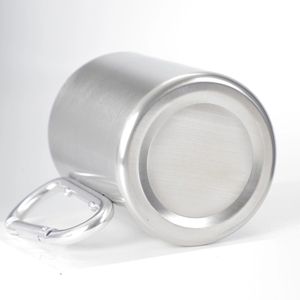 Taza de agua de viaje de escalada con mango de mosquetón de acero <span class=keywords><strong>inoxidable</strong></span> de 310ml - Product Image 2