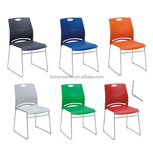 Chaise pivotante en maille à bas prix avec revêtement noir pour formation à l'hôpital <span class=keywords><strong>de</strong></span> bureau ou cadre en métal pour la conférence des visiteurs <span class=keywords><strong>de</strong></span> réunion - Product Image 4