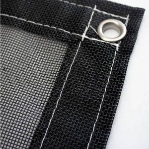 Chống cháy PVC lưới vải cho xây dựng xây dựng an toàn net100 % Polyester PVC Vinyl tráng lưới vải cho nhà kính - Product Image 3