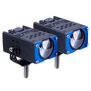 ไฟโปรเจคเตอร์ LED เลนส์ตัดหมอก ไฟสปอตไลท์อัตโนมัติ ไฟเสริม Bi-LED ไฟขับขี่ขนาดเล็ก ไฟติดกระจังหน้ารถมอเตอร์ไซค์และรถยนต์ - Product Image 6