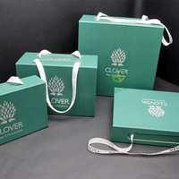 Benutzer definierte Logo-Druck Solid Cardboard Folding Flat Pack Hijab Schal Verpackung Leere Box Baby Kid Geschenke Korb Geschenk boxen