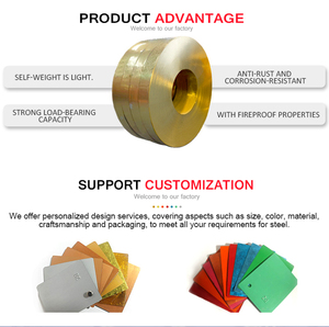Bobina de Aço Galvanizado de Alta Resistência S550GD DX52D, Chapa de Aço Revestida de Zinco para Teto de Grelha Leve - Product Image 3