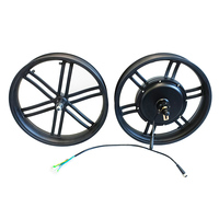20x4.0 20 pouces sans balais sans engrenage 48V 60V 1000W 1500W gros pneu moteur de moyeu arrière Kit de Conversion de vélo électrique