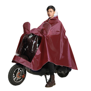 Classico panno Oxford per Poncho per adulti impermeabile e antivento <span class=keywords><strong>copertura</strong></span> <span class=keywords><strong>antipioggia</strong></span> per <span class=keywords><strong>moto</strong></span> per tour attività di campeggio all'aperto - Product Image 4
