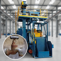 Máquina de Granallado Rotativa ATHI Serie Q35 con Granalla de Acero para Superficies de Engranajes, Resortes, Bridas, Fundición y Forja, CE ISO, Fácil de Operar