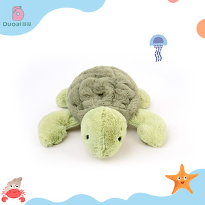 Juguetes de Peluche de Tortuga Marina Kawaii Personalizables al por Mayor, Animales de Peluche Rellenos de Algodón PP para Niños - Product Image 2