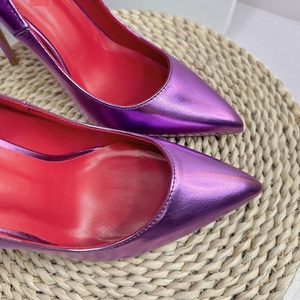 12CM <b>Pointed</b> <b>Toe</b> Pumps Stiletto 2024 New Shallow Dress Shoes Wedding High Heels - Product Image 3