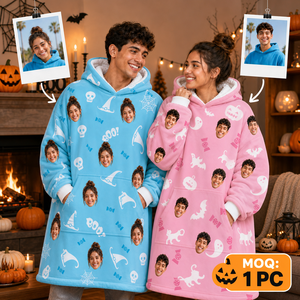 <span class=keywords><strong>Felpe</strong></span> con Cappuccio Personalizzate <span class=keywords><strong>per</strong></span> <span class=keywords><strong>Halloween</strong></span>, Stampa su Misura <span class=keywords><strong>per</strong></span> Uomo e Donna, Foto del Viso Personalizzata, Felpa Invernale Calda e Spessa in Pile, Basso MOQ - Product Image 1