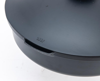Casserole basse élégante en aluminium moulé sous pression de 28 cm, revêtement antiadhésif PEEK, fond à induction, ustensiles de cuisine pour la cuisine à domicile avec un design innovant