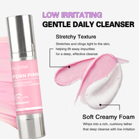 Nettoyant moussant G PDRN à la niacinamide rose, nettoyant moussant doux, micro-mousse pour le visage, peau sensible, apaisant, réparation de la barrière